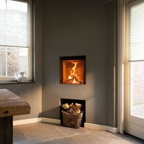 Chimenea de leña / contemporánea / hogar...