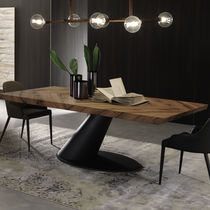 Mesa de comedor contemporánea / de madera...
