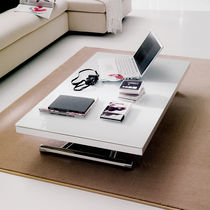 Mesa contemporánea / de metal / con base...