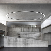 Luminaria suspendida / LED / redonda / IP40