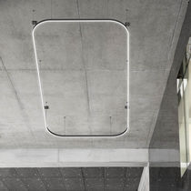 Luminaria suspendida / LED / rectangular...