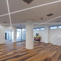 Luminaria encastrable / LED / lineal / curva