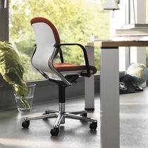 Silla de oficina contemporánea / con ruedas...