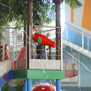 fuente para parque acuático