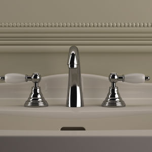 grifo bimando para lavabo
