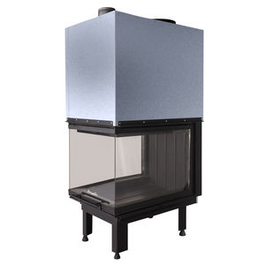 chimenea insertable de 3 caras