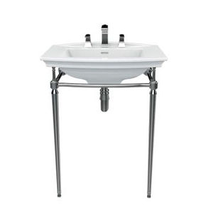 consola para lavabo de cromo