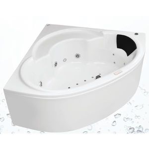 bañera de esquina