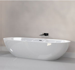 bañera ovalada