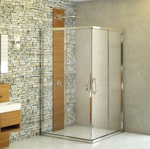 cabina de ducha de vidrio