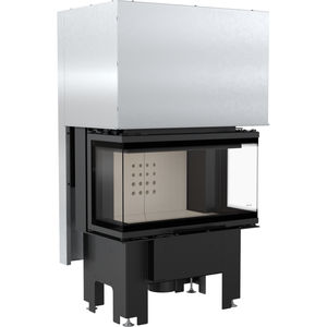 chimenea insertable de 3 caras