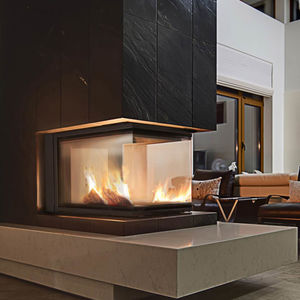 chimenea insertable de 3 caras