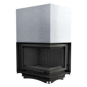 chimenea insertable de esquina