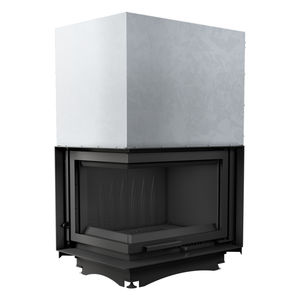 chimenea insertable de esquina
