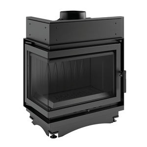 chimenea insertable de esquina