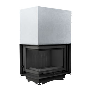 chimenea insertable de esquina