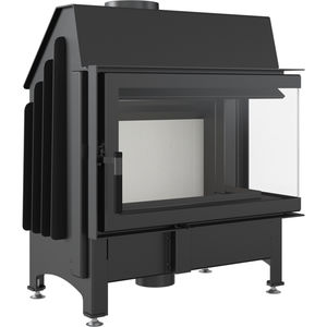 chimenea insertable de doble cara
