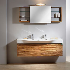 mueble de lavabo doble