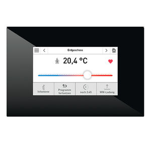 panel de control para sistema de calefacción