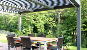 pérgola adosada