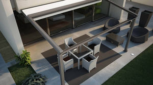pérgola adosada