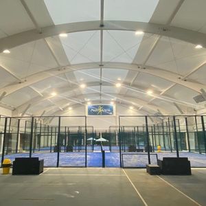 tijeral metálico para campo deportivo