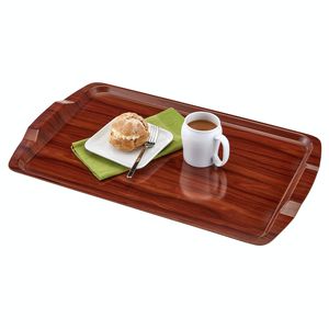 bandeja de servicio de plástico