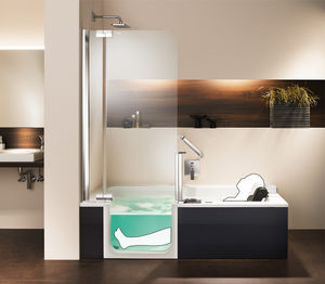 bañera-ducha rectangular