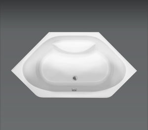 bañera de esquina