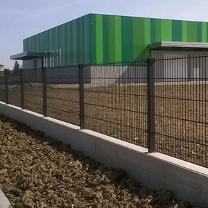 valla de rejilla soldada