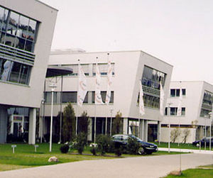 edificio prefabricado / de hormigón / para oficina / contemporáneo