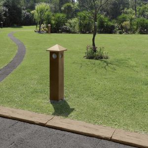 bolardo de iluminación de jardín