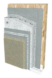 aislante térmico / de fibra de madera / para aislamiento térmico exterior SATE / tipo panel