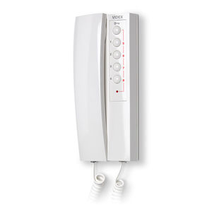 interfono audio blanco
