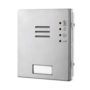 módulo de interfono de aluminio anodizado