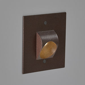 luminaria empotrable de pared