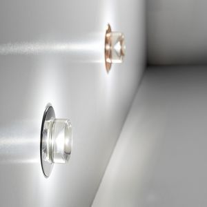 luminaria empotrable de pared