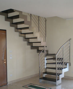 escalera en U