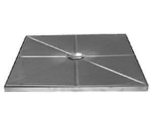tapadera de inspección de acero galvanizado