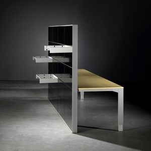 separador para oficina de suelo