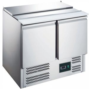 mesa fría para ensaladas profesional