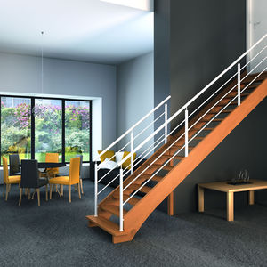 escalera recta