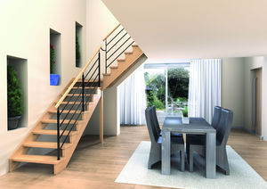 escalera recta