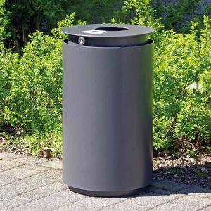 cubo de basura redondo
