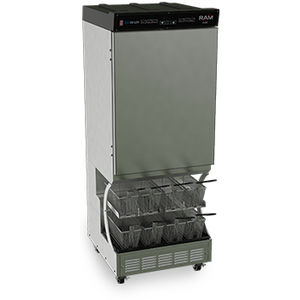 dispensador de alimentos secos en encimera