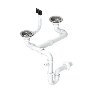 sifón para lavabo de plástico