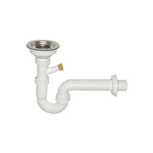 sifón para lavabo de plástico
