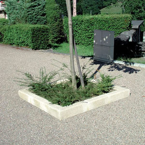 bordillo para árbol