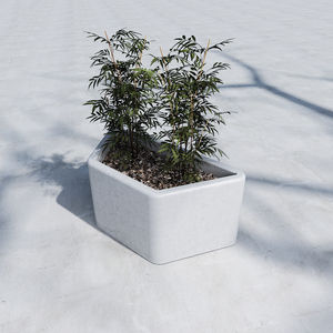 jardinera de hormigón