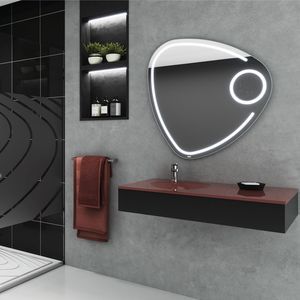 espejo para baño de pared